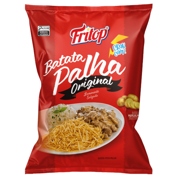 Batata Palha - Pacote c/ 24 un - Fritop