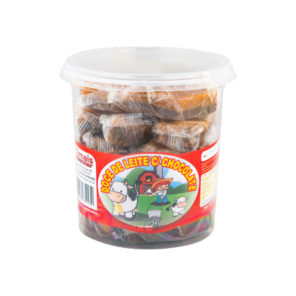 Doce de Leite c/ Chocolate 1020g - Dimais Doces