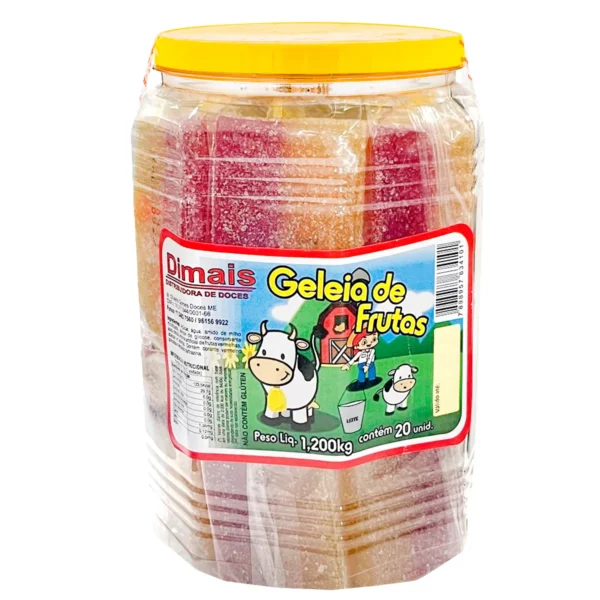 Doce de Geleia de Frutas 1200g - Dimais Doces