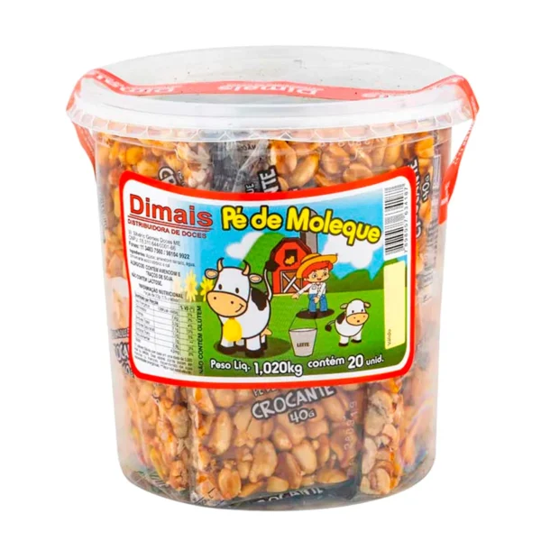 Doce Pé de Moleque 1020g - Dimais Doces