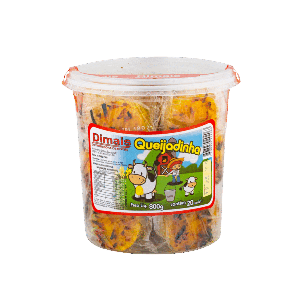 Doce Queijadinha 700g - Dimais Doces
