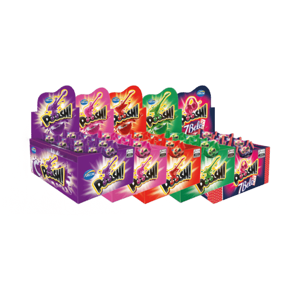 Chiclete - Display c/ 40un - Poosh