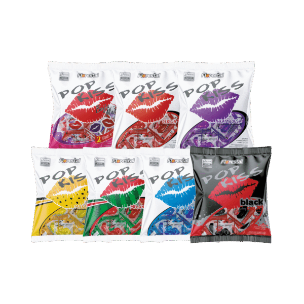 Pirulito Pop Kiss - Florestal