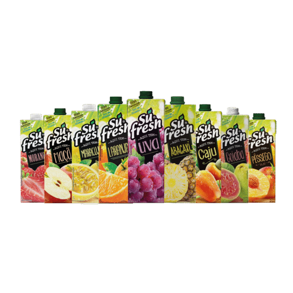 Suco - Fardo c/ 12 e 27 un - Sufresh
