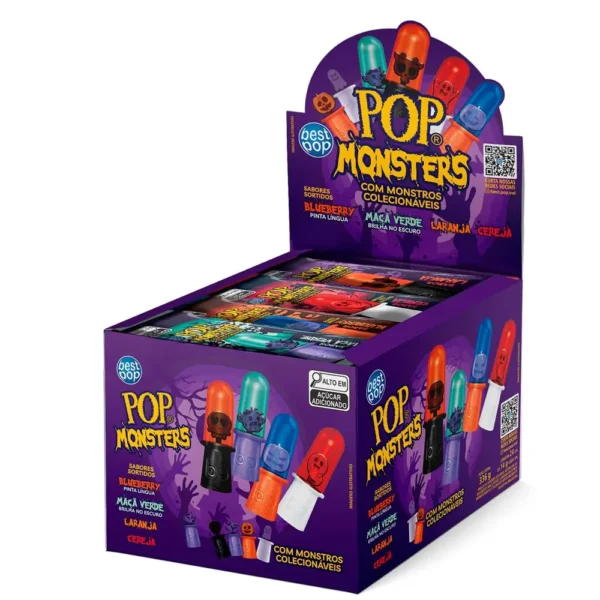 Pirulito Pop Monster 14g - Best Pop