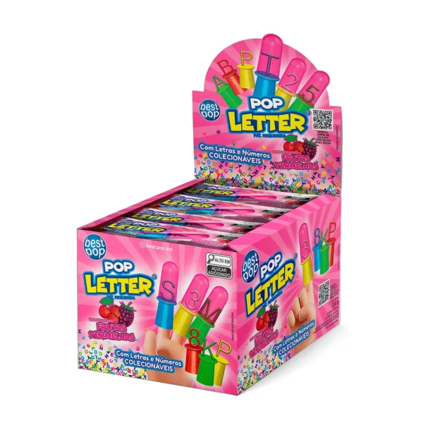 Pirulito Pop Letter 14g - Best Pop